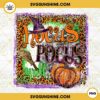 leopard Hocus Pocus Y'all PNG, Hocus Pocus Pumpkin PNG Digital Download