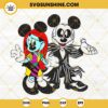 Mickey Jack And Minnie Sally SVG, Jack Skellington SVG, Jack And Sally SVG, Nightmare Before Christmas SVG