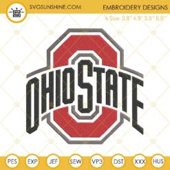 Ohio State Machine Embroidery Design File