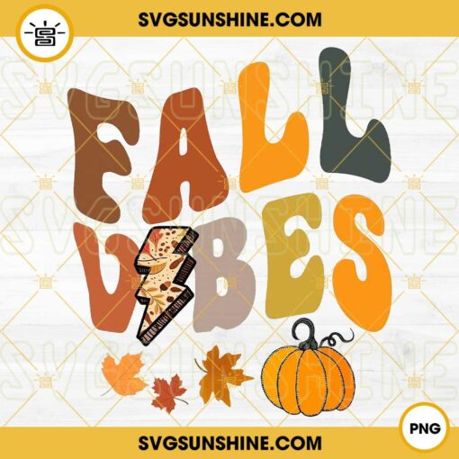 Fall Vibes PNG, Happy Fall Yall PNG, Fall Pumpkin PNG