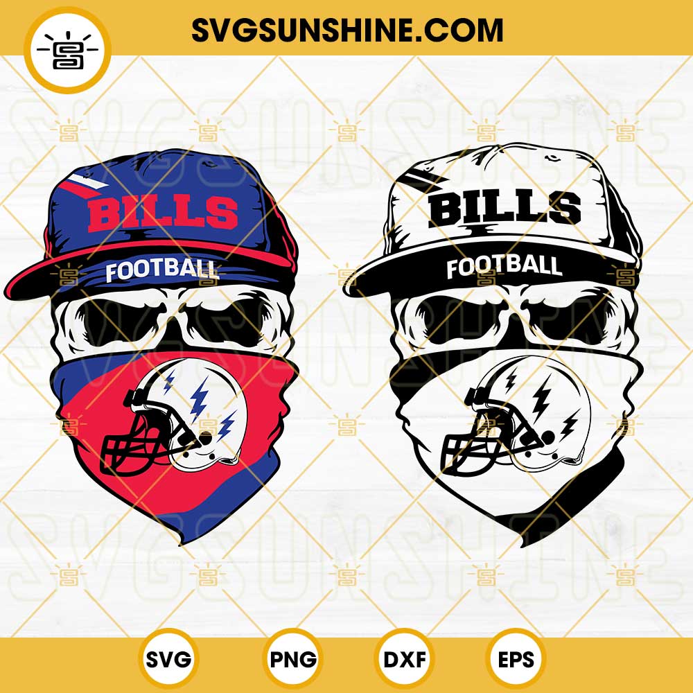 Buffalo Bills Outline SVG NFL Logo SVG Cut File for Cricut Silhouette  Digital Download