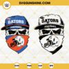 Florida Gators Skull SVG, Gators Footbal SVG PNG DXF EPS Cut Files