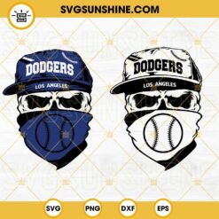 La Dodgers Logo SVG, Dodgers Sugar Skull SVG, Los Angeles Dodgers SVG Bundle