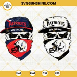 New England Patriots Skull SVG, Patriots SVG, Football SVG, New England Patriots SVG