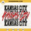 Kansas City Stacked Digital Design PNG And SVG, Digital Design Available