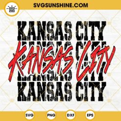 Kansas City Stacked Digital Design PNG And SVG, Digital Design Available