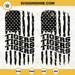 Memphis Tigers American Flag SVG, Tigers Football SVG PNG DXF EPS Cut Files