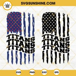 Tennessee Titans American Flag SVG, Titans Football SVG PNG DXF EPS Cut Files