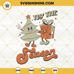 Tis The Season SVG, Christmas Coffee SVG, Christmas Tree And Hot Cocoa SVG, Christmas Friends SVG