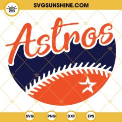 Astros Baseball SVG, Houston Astros SVG PNG DXF EPS Cricut Silhouette