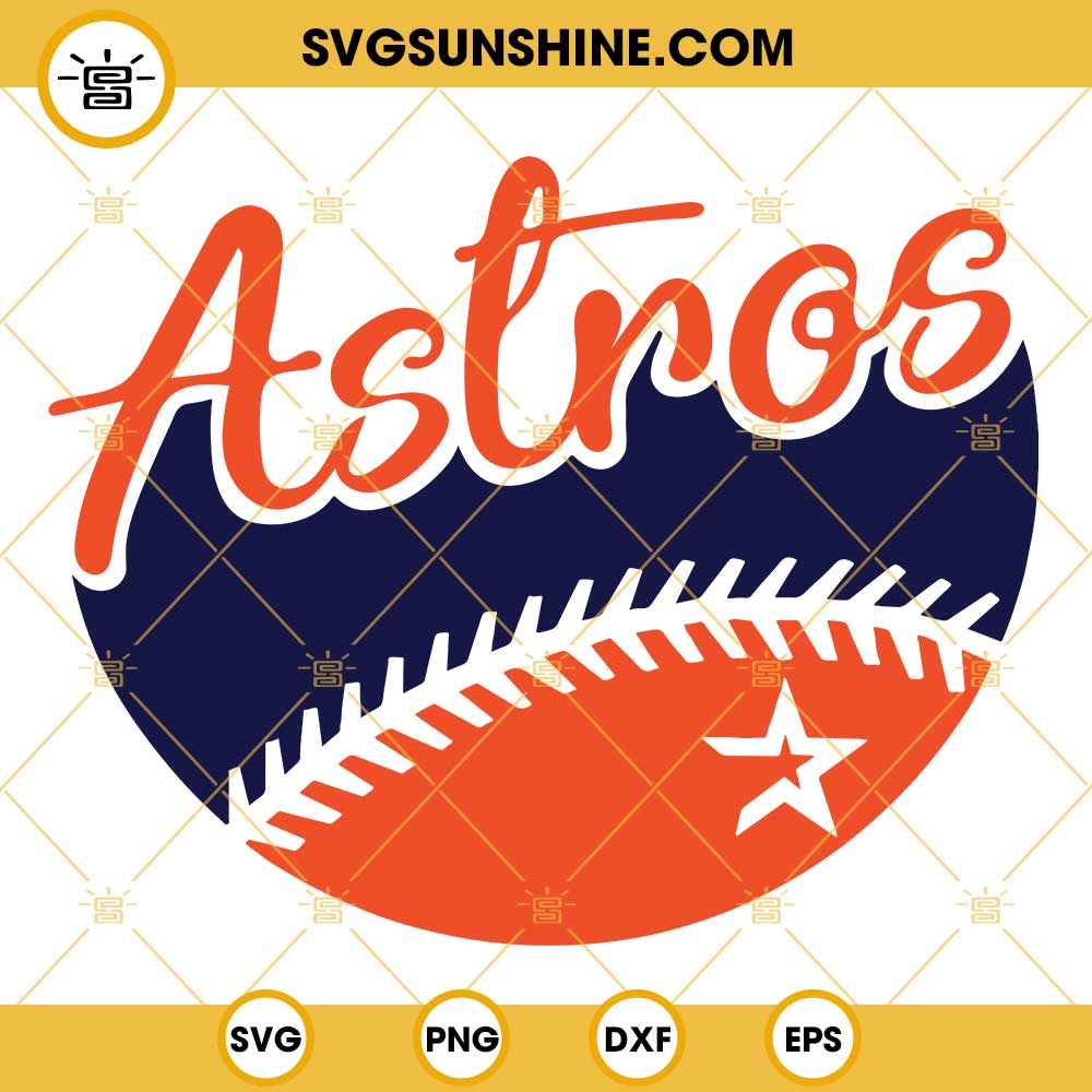 Houston Astros Baseball Bad Bunny Best SVG Cutting Digital File