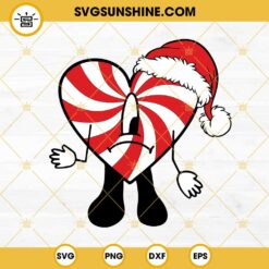 Bad Bunny Candy Christmas SVG PNG DXF EPS Files