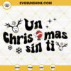 Christmas Bad Bunny SVG, Un Christmas Sin Ti SVG, Un Verano Sin Ti Sad Heart Christmas SVG