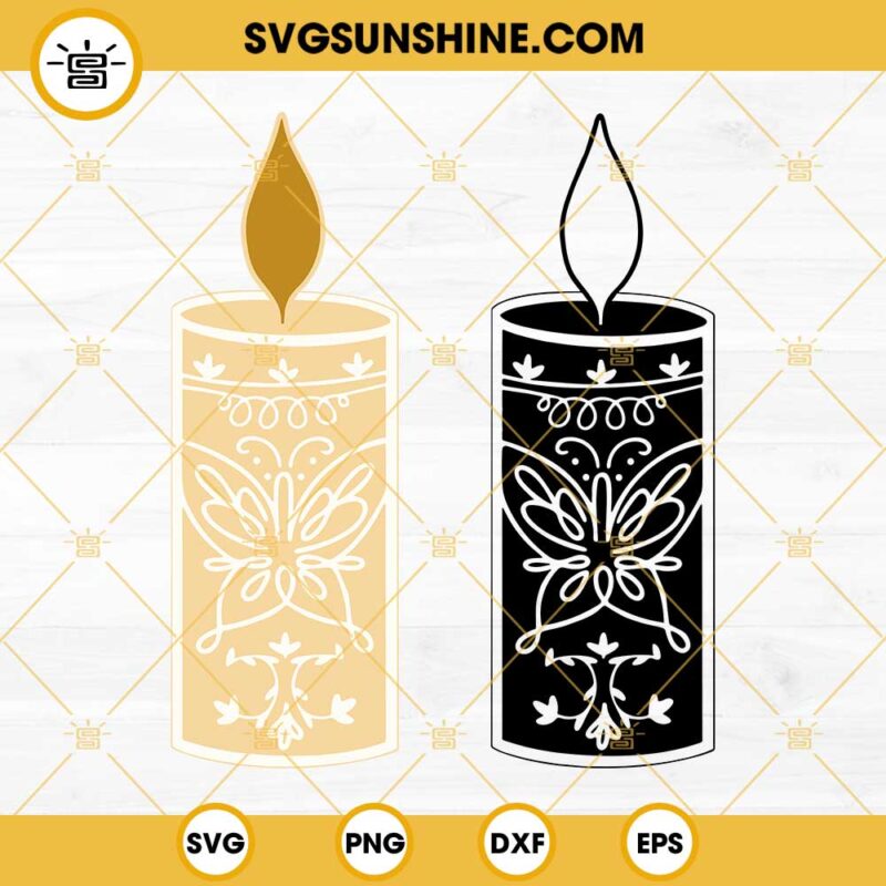 ENCANTO Candle SVG Bundle Encanto Candle SVG PNG DXF EPS Clipart Layered