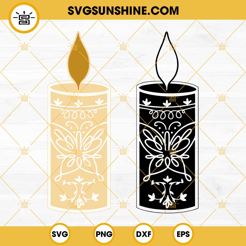 ENCANTO Candle SVG Bundle Encanto Candle SVG PNG DXF EPS Clipart Layered