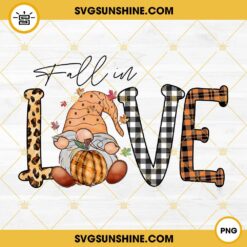 Welcome Fall Gnome Sunflowers PNG, Halloween Gnomes Pumpkin PNG Digital Download
