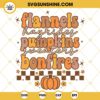 Flannels Hayrides Pumpkins SVG, Pumpkins Halloween SVG PNG DXF EPS Cut Files