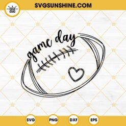 Football Game Day SVG, Football Season SVG, College Football SVG