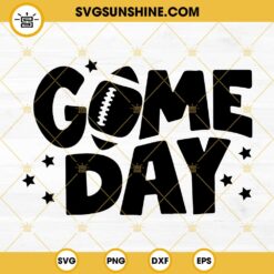 Game Day SVG, Football Game Day Grunge SVG, Football SVG, Game Day T-Shirt, Sports SVG