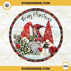 Gnomes Hot Cocoa Christmas Ornament PNG, Gnomes Merry Christmas PNG Digital Download