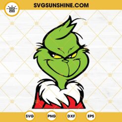 Grinch SVG PNG DXF EPS File Digital Download