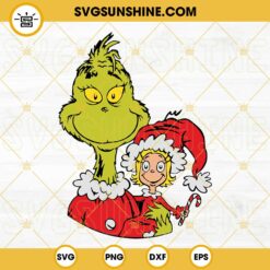 Grinch And Cindy Lou Who SVG, Grinch Christmas SVG, Grinch SVG, Cindy Lou Who SVG