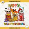 Happy Hallothanksmas PNG, Halloween Pumpkin Thanksgiving Christmas PNG Digital Download