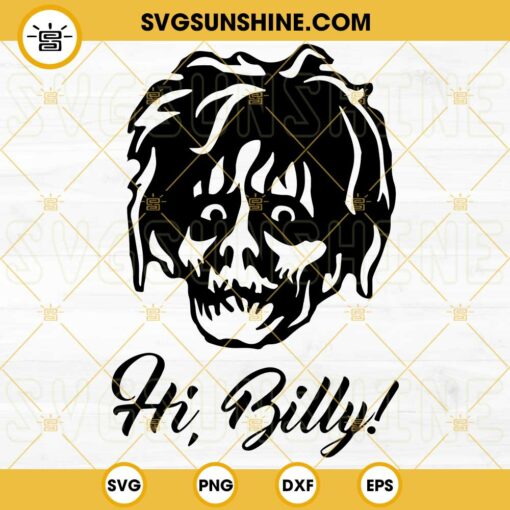 Hi Billy SVG, Billy Butcherson SVG, Hocus Pocus SVG