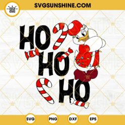 Ho Ho Ho Daisy Duck Christmas SVG, Disney Christmas SVG, Ho Ho Ho SVG, Daisy Duck SVG