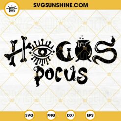Hocus Pocus SVG, Snake SVG, Black Cat SVG, Witch’s Cauldron SVG, Halloween SVG
