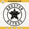 Houston Astros Logo SVG, Baseball Houston Astros SVG PNG DXF EPS Cut Files