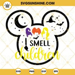I Smell Children SVG, Mickey Head SVG, Hocus Pocus SVG, Halloween SVG