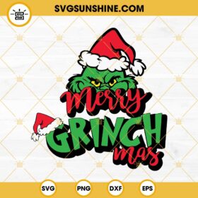 Is It Too Late To Be Good Grinch SVG, Christmas Grinch SVG, Merry ...