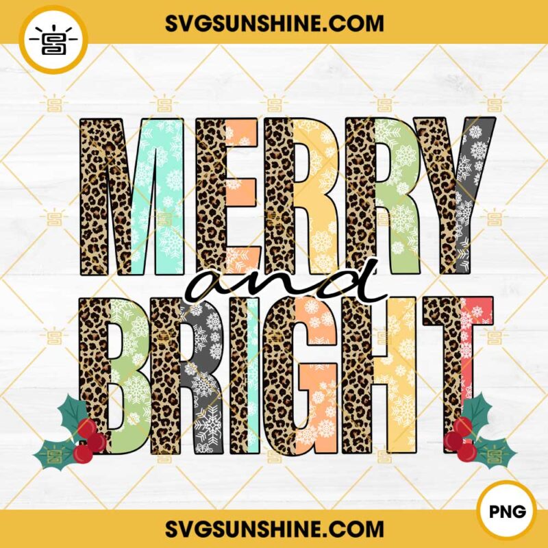 Merry And Bright SVG, Mickey Christmas Lights SVG PNG EPS DXF Cricut ...