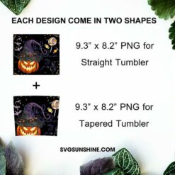 Witch Better Have My Candy 20oz Tumbler Template PNG, Witch Pumpkin Halloween Tumbler PNG File Digital Download