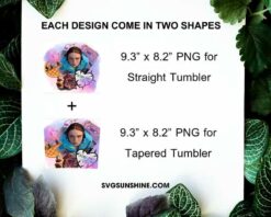 Max Mayfield 20oz Skinny Tumbler PNG, Max Mayfield Stranger Things Tumbler Template PNG File Digital Download