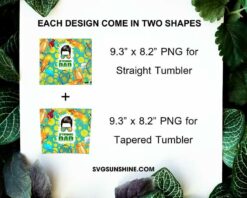 Tennis Dad 20oz Skinny Tumbler Template PNG File Digital Download