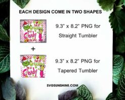 The Grinch And Cindy Lou Who Tumbler Wrap PNG, In A World Full Of Grinches Be A Cindy Lou Who 20oz Tumbler PNG File