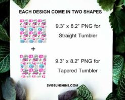Camping 20oz Skinny Tumbler Template PNG, Camper Tumbler Template PNG File Digital Download