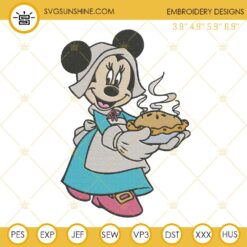 Minnie Mouse Head Graduation Cap Embroidery Designs, Disney Graduate Embroidery Files