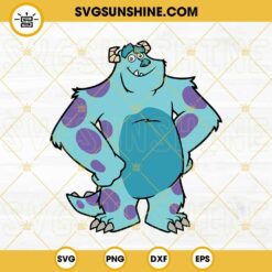 Sully Monsters Inc SVG, Mike Face Sully SVG