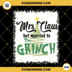 Mrs Claus But Married To The Grinch PNG File