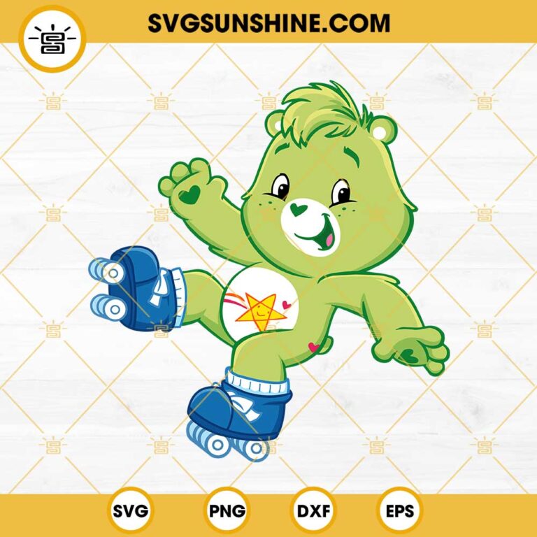 Oopsy Bear Care Bear Svg Dxf Eps Png Cricut Silhouette Clipart