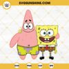 Patrick Star SpongeBob SquarePants SVG DXF EPS PNG Cricut Silhouette Clipart