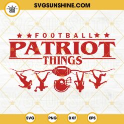 Patriot SVG, Football Patriot Things SVG, School Spirit SVG, Patriot Team SVG PNG DXF EPS Cricut Cut File