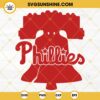Phillies Liberty Bell SVG, Philadelphia Baseball SVG, Red Bell Phillies SVG