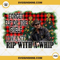 Rip Wheeler Buffalo Plaid Christmas Tree PNG, Yellowstone Rip Wheeler Christmas PNG Digital Download