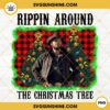 Rippin Around The Christmas Tree Rip Wheeler PNG, Yellowstone Rip Wheeler Christmas PNG Digital Download