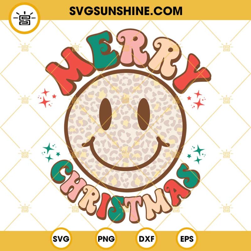 Merry Christmas Smile Face PNG, Smiley Santa Hat Christmas PNG File ...