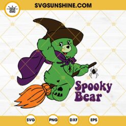 Death Care Bears SVG, Halloween Scary Bear SVG PNG DXF EPS Instant Download